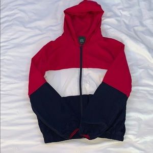 Wild Fable Red White and Blue Windbreaker